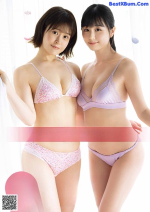 A magazine with two women in lingersuits on the cover.